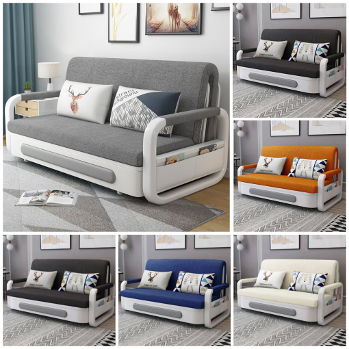 [🔥Last Day!! Buy 1 Get 1 Free🔥]5in1 Multifunctional Folding Sofa Bed